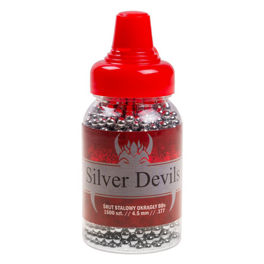 Śrut stalowy BB Silver Devils 4,5 mm 1500 szt.