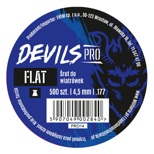 Śrut Devils Pro Match 4,5 mm 8,33 gr - 500 szt.