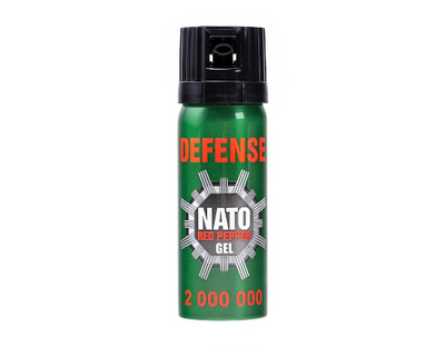 Gaz pieprzowy na zwierzęta Nato Defense Military żel - stożek 50 ml