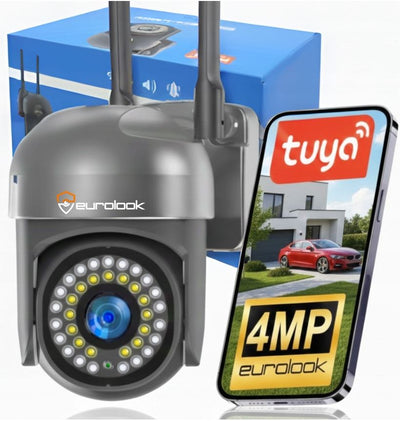Kamera obrotowa zewnętrzna IP Wi-Fi 4Mpx TU-4303-TUYA
