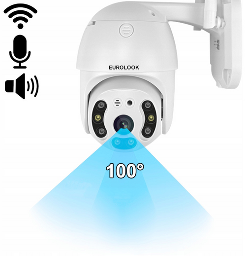 Venkovní otočná IP Wi-Fi kamera 2MP HV-2036B EUROLOOK