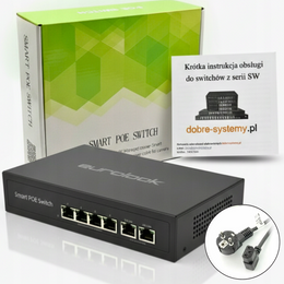 Switch PoE 6-portowy SW-04A